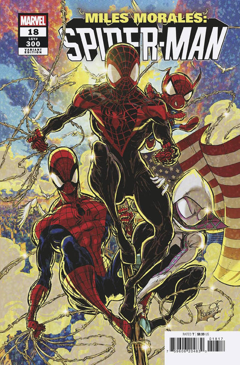 Miles Morales: Spider-Man, Vol. 2 18 Comic 1:25 Kaare Andrews Incentive Variant Marvel Comics 2024