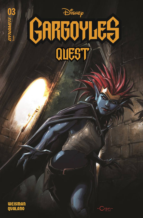 Gargoyles: Quest 3 Comic Clayton Crain Regular Dynamite Entertainment 2024