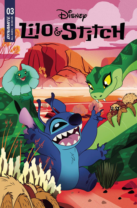 Lilo & Stitch 3 Comic Trish Forstner Variant Dynamite Entertainment 2024