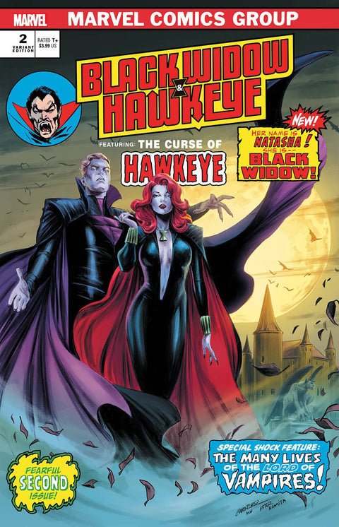 Black Widow & Hawkeye 2 Comic Carmen Nunez Carnero Variant Marvel Comics 2024
