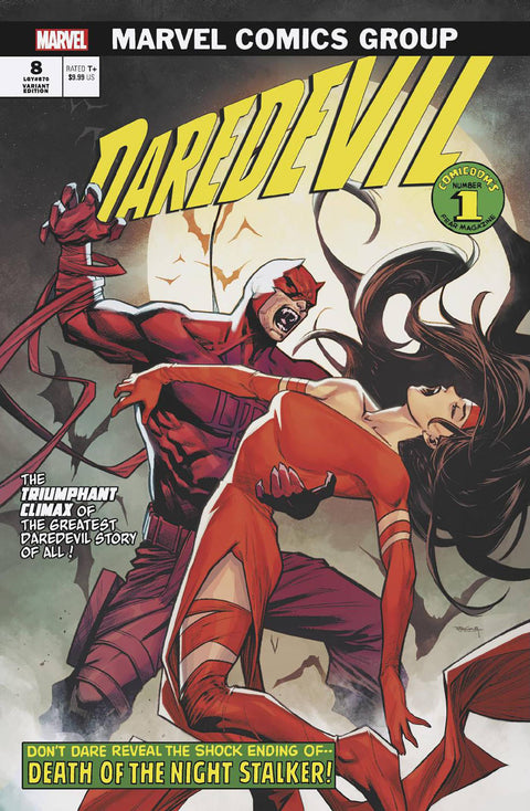 Daredevil, Vol. 8 8 Comic Stephen Segovia Vampire Variant Marvel Comics 2024