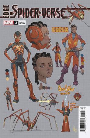 Edge of Spider-Verse, Vol. 4 3 Comic 1:10 Pete Woods Design Variant Marvel Comics 2024