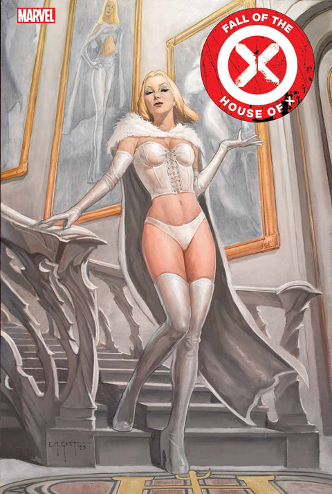 Fall of the House of X 4 Comic E.M. Gist Emma Frost Variant Marvel Comics 2024