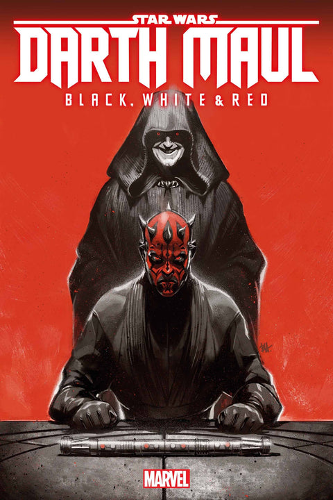 Star Wars: Darth Maul - Black, White & Red 1 Comic Ben Harvey Variant Marvel Comics 2024