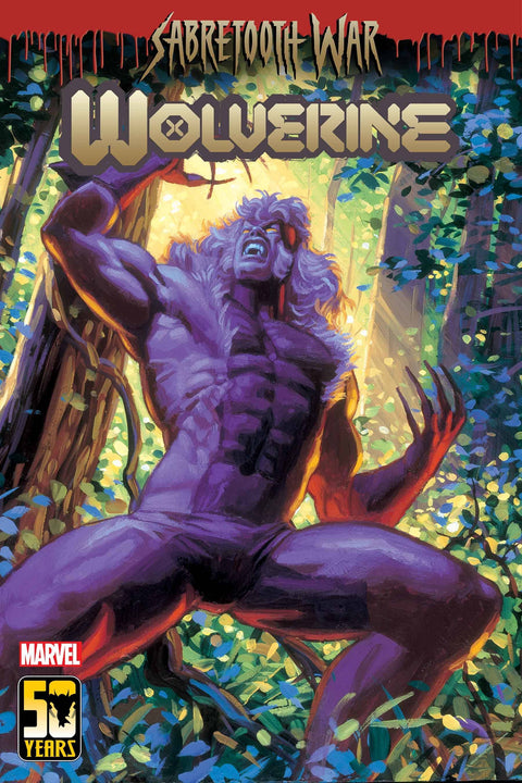 Wolverine, Vol. 7 47 Comic Greg Hildebrandt & Tim Hildebrandt Sabretooth Variant Marvel Comics 2024