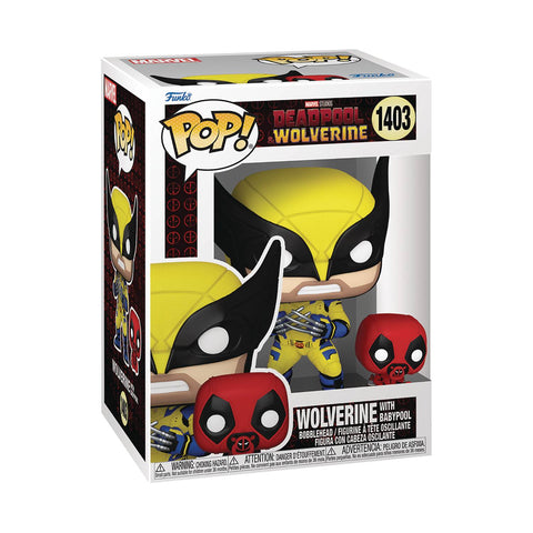 Pop & Buddy Deadpool & Wolverine Wolverine W/ Babypool Fig # (2024)     https://www.previewsworld.com/SiteImage/MainImage/STL309808.jpg