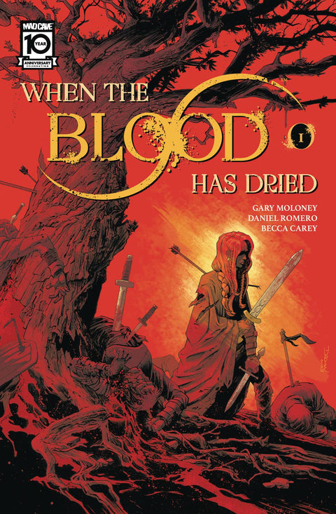 When The Blood Has Dried 1 Comic Declan Shalvey Variant Mad Cave 2024