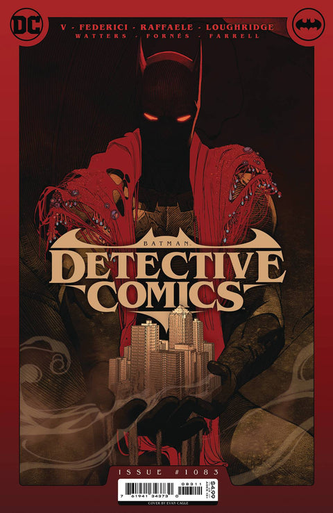 Detective Comics, Vol. 3 1083 Comic Evan Cagle Regular DC Comics 2024