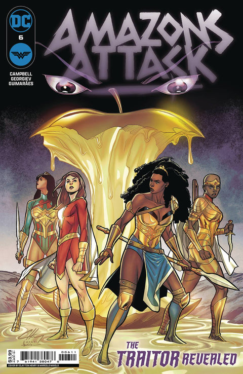 Amazons Attack, Vol. 2 6 Comic Clayton Henry Regular DC Comics 2024