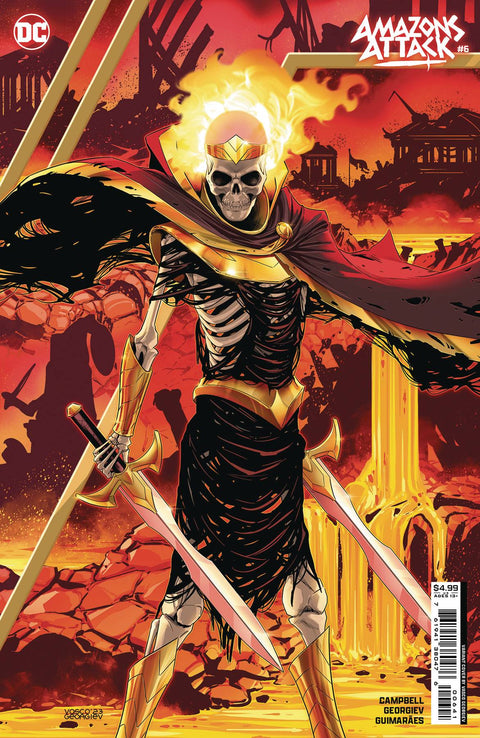 Amazons Attack, Vol. 2 6 Comic Vasco Georgiev Incentive Variant (1:25) DC Comics 2024