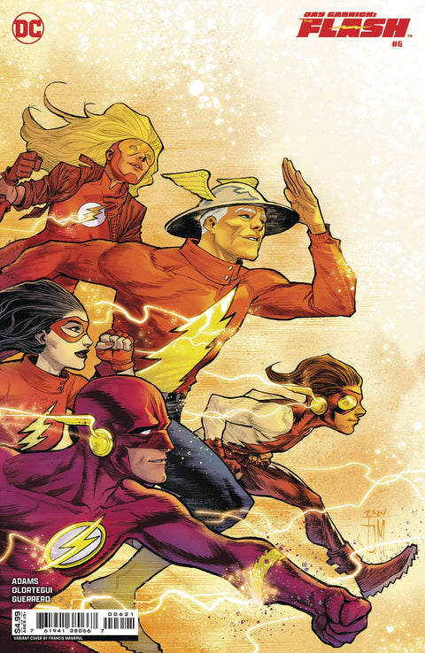 Jay Garrick: The Flash 6 Comic Francis Manapul Variant DC Comics 2024