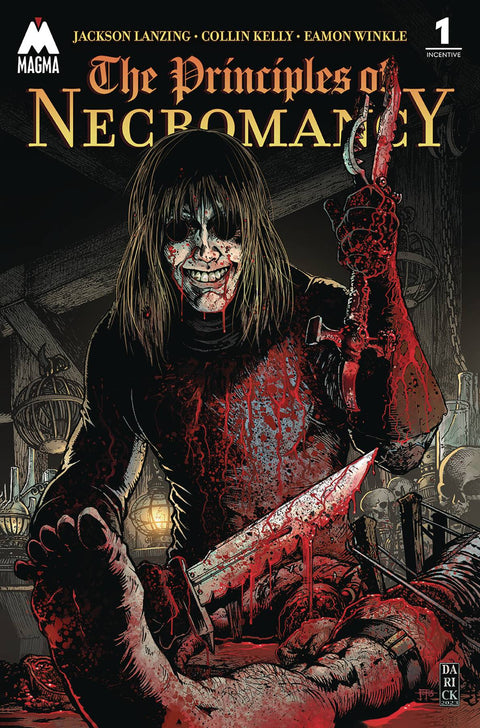 Principles of Necromancy 1 Comic 1:5 Darick Robertson Incentive Variant Magma Comix 2024