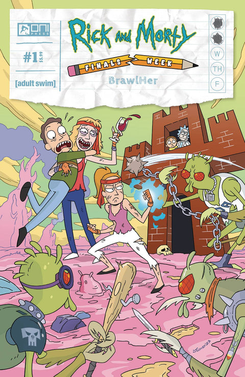 Rick And Morty Presents Finals Week - Brawlher 1 Comic  Oni Press 2024