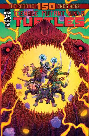 Teenage Mutant Ninja Turtles, Vol. 5 150 Comic 1:10 Caspar Wijngaard Variant IDW Publishing 2024