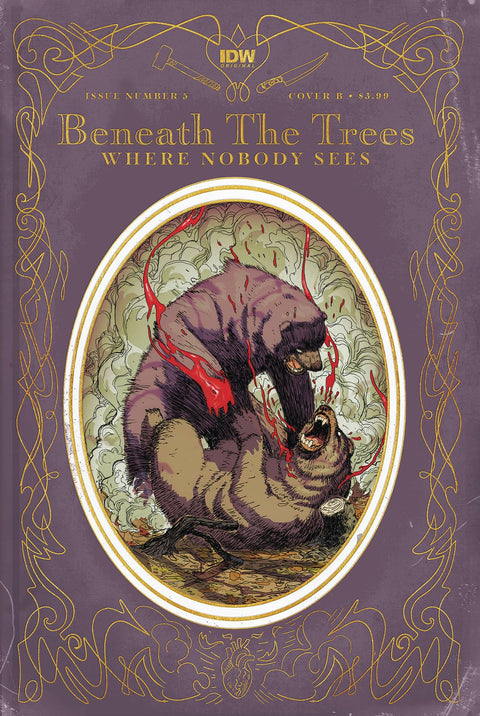 Beneath the Trees: Where Nobody Sees 5 Comic Riley Rossmo Variant IDW Publishing 2024