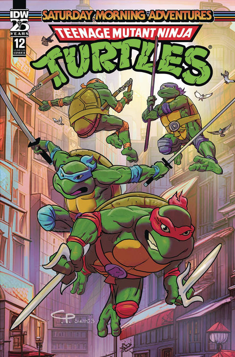 Teenage Mutant Ninja Turtles: Saturday Morning Adventures Continued 12 Comic C.P. Smith Variant IDW Publishing 2024