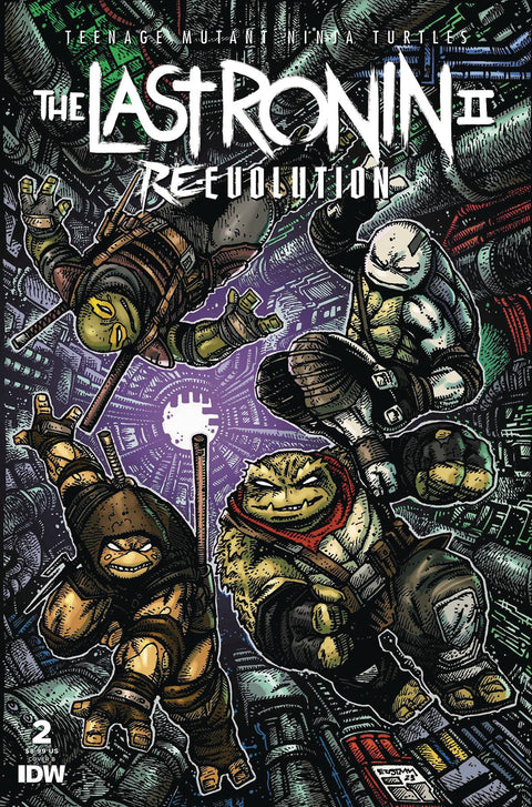 Teenage Mutant Ninja Turtles: The Last Ronin II - Re-Evolution 2 Comic Kevin Eastman Variant IDW Publishing 2024