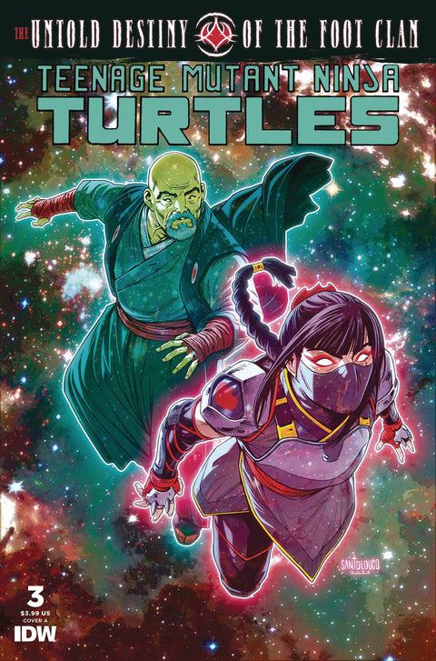 Teenage Mutant Ninja Turtles: The Untold Destiny of the Foot Clan 3 Comic Mateus Santolouco Regular IDW Publishing 2024