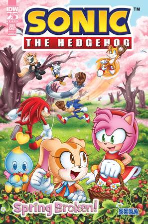 Sonic the Hedgehog: Spring Broken! 1 Comic Abigail Starling Variant IDW Publishing 2024