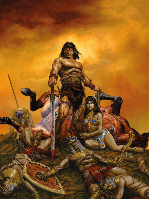 The Savage Sword of Conan (Titan Books) #1 (Cvr D) (2024) FOC Jusko Virgin