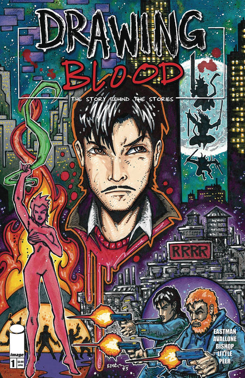 Drawing Blood 1 Comic Kevin Eastman Regular Image Comics 2024