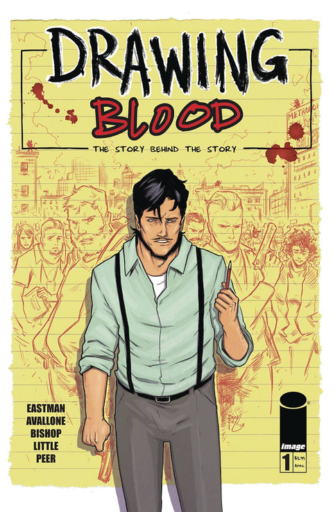 Drawing Blood 1 Comic Ben Bishop Variant Image Comics 2024