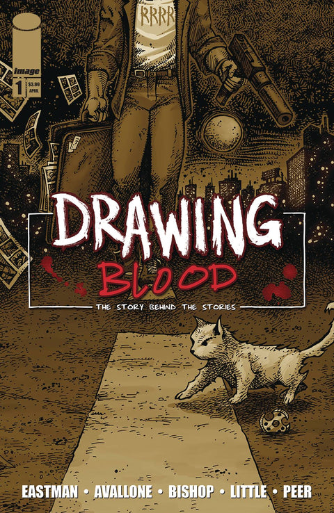 Drawing Blood 1 Comic Ben Bishop & Kevin Eastman Variant Image Comics 2024
