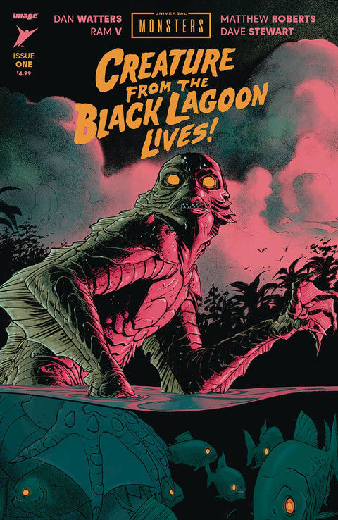 Universal Monsters: Creature from the Black Lagoon Lives! 1 Comic Matthew Roberts Regular Image Comics 2024