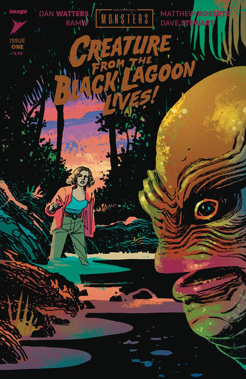 Universal Monsters: Creature from the Black Lagoon Lives! 1 Comic 1:10 Dani Incentive Variant Image Comics 2024