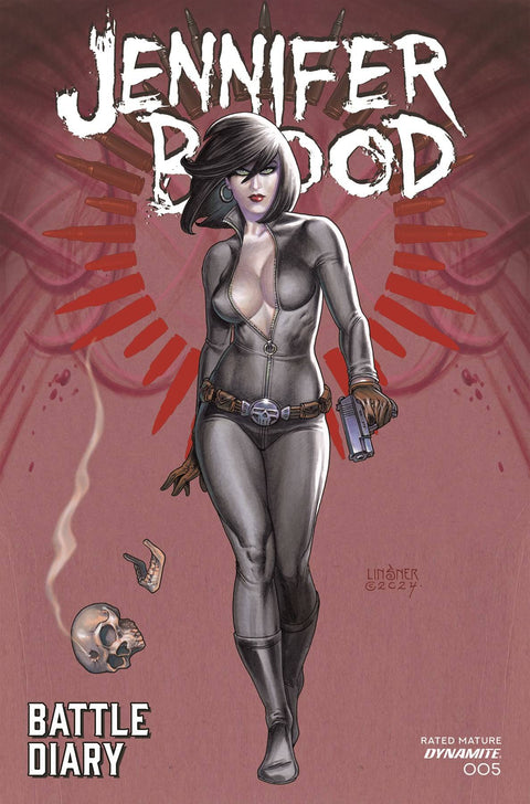 Jennifer Blood: Battle Diary 5 Comic Joseph Michael Linsner Regular Dynamite Entertainment 2024