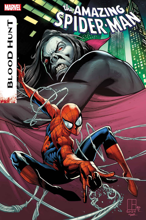 The Amazing Spider-Man: Blood Hunt 1 Comic Marcelo Ferreira Regular Marvel Comics 2024
