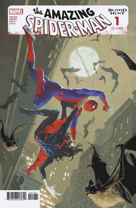 The Amazing Spider-Man: Blood Hunt 1 Comic Josemaria Casanovas Variant Marvel Comics 2024