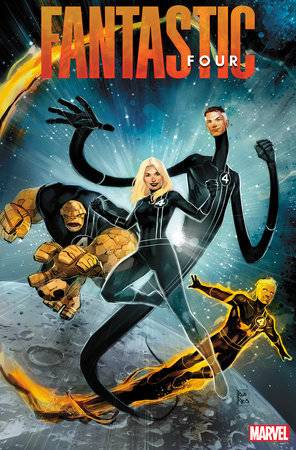 Fantastic Four, Vol. 7 20 Comic David Marquez Black Costume Variant Marvel Comics 2024