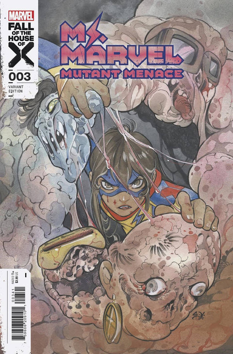 Ms. Marvel: Mutant Menace 3 Comic Peach Momoko Variant Marvel Comics 2024