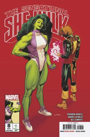 The Sensational She-Hulk, Vol. 2 8 Comic Jen Bartel Regular Marvel Comics 2024