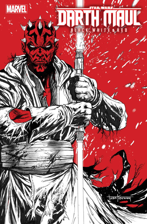 Star Wars: Darth Maul - Black, White & Red 2 Comic Tyler Kirkham Regular Marvel Comics 2024