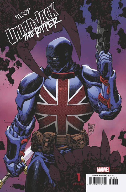Union Jack The Ripper: Blood Hunt 1 Comic Philip Tan Variant Marvel Comics 2024