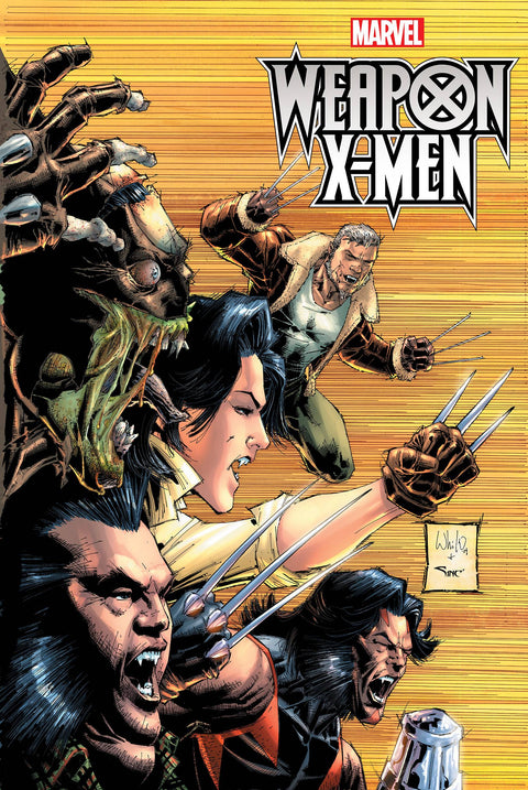 Weapon X-Men 3 Comic Whilce Portacio Variant Marvel Comics 2024
