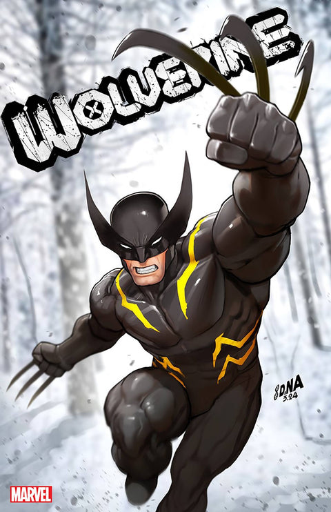 Wolverine, Vol. 7 49 Comic David Nakayama Black Costume Variant Marvel Comics 2024