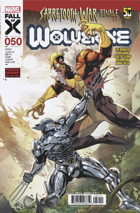 Wolverine, Vol. 7 50 Comic Leinil Francis Yu Regular Marvel Comics 2024