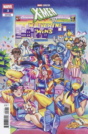 X-Men '97 3 Comic Greg Hildebrandt & Tim Hildebrandt Variant Marvel Comics 2024