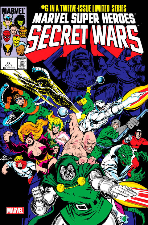 Marvel Super Heroes Secret Wars 6 Comic Facsimile Marvel Comics 2024