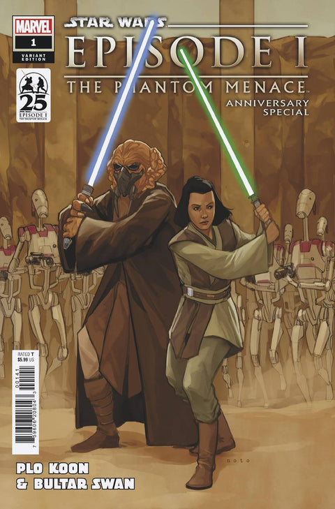 Star Wars: The Phantom Menace - 25th Anniversary Special 1 Comic Phil Noto Incentive Variant Marvel Comics 2024