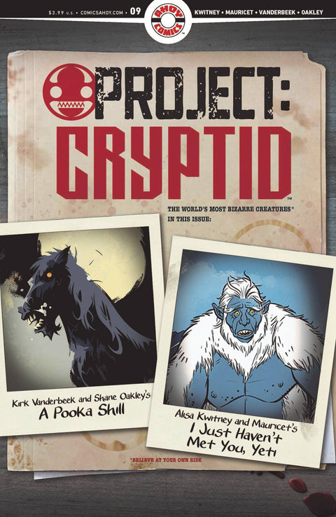 PROJECT CRYPTID #9 (MR) AHOY COMICS