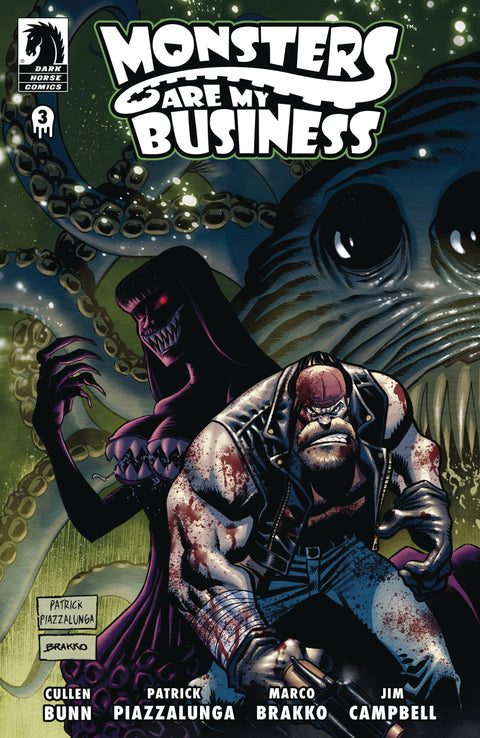 Monsters Are My Business (And  Business Is Bloody) 3 Comic Patrick Piazzalunga Regular Dark Horse Comics 2024
