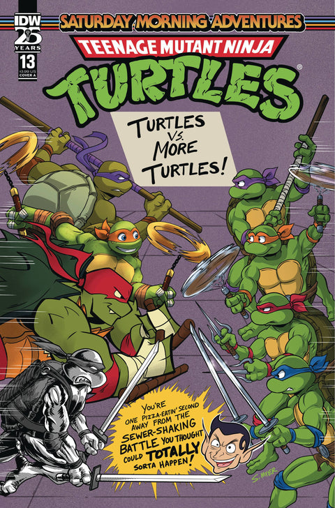 Teenage Mutant Ninja Turtles: Saturday Morning Adventures Continued 13 Comic Sarah Myer Regular IDW Publishing 2024
