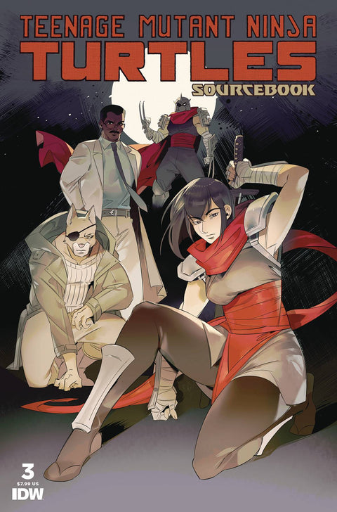 Teenage Mutant Ninja Turtles Sourcebook 3 Comic Jodi Nishijima Regular IDW Publishing 2024