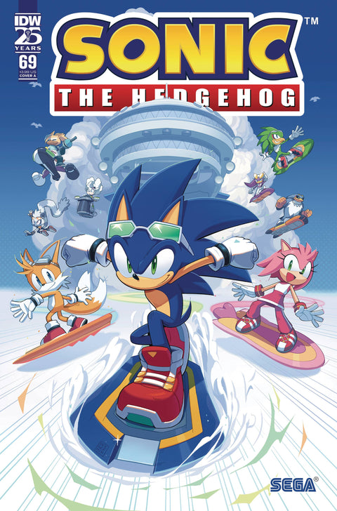 Sonic the Hedgehog, Vol. 3 69 Comic Min Ho Kim Regular IDW Publishing 2024