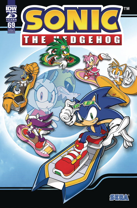 Sonic the Hedgehog, Vol. 3 69 Comic Bracardi Curry Variant IDW Publishing 2024