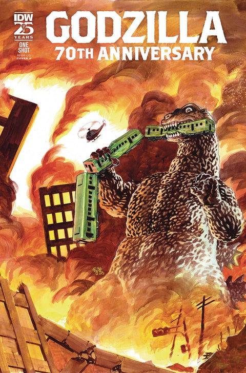 Godzilla: 70th Anniversary 1 Comic E. J. Su Regular IDW Publishing 2024